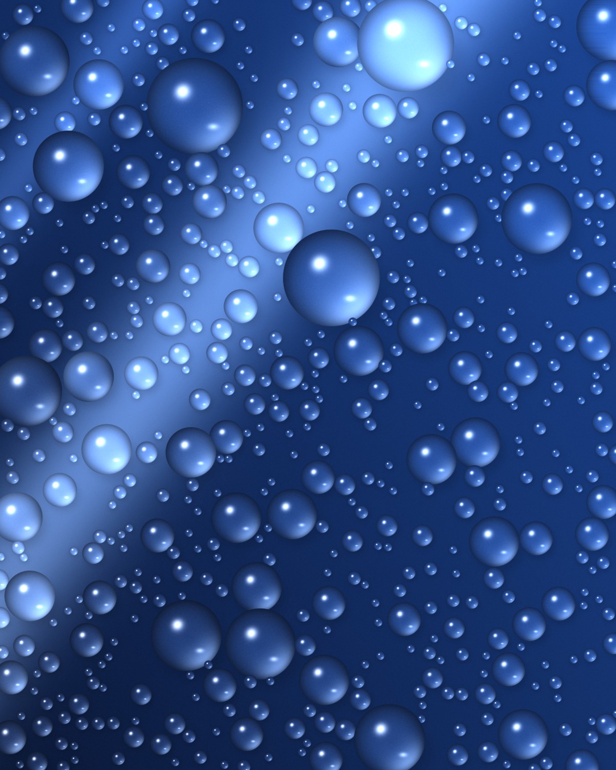 Water beading on a ceramic coated surface