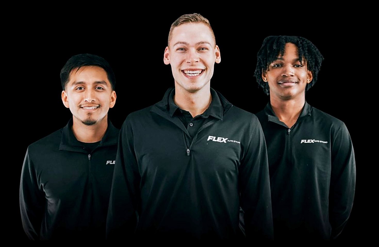 The FLEX Auto Styling installation team